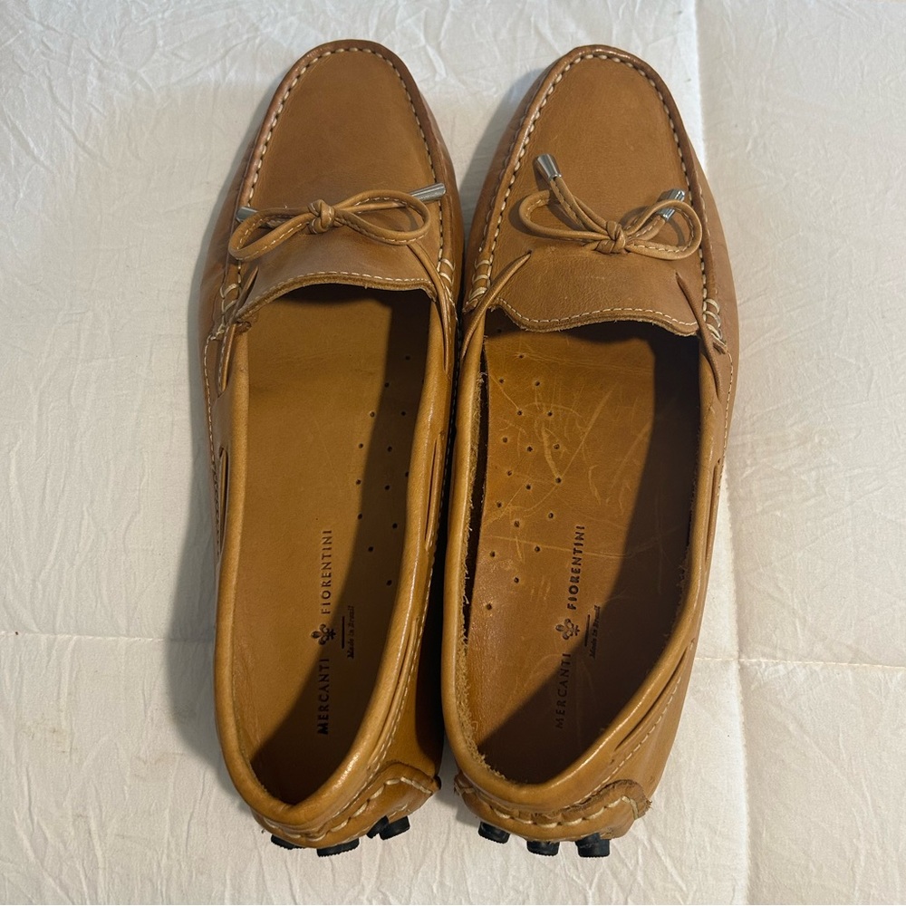 Mercanti Fiorentini Womens Brown Leather Shoes - Picture 2 of 9